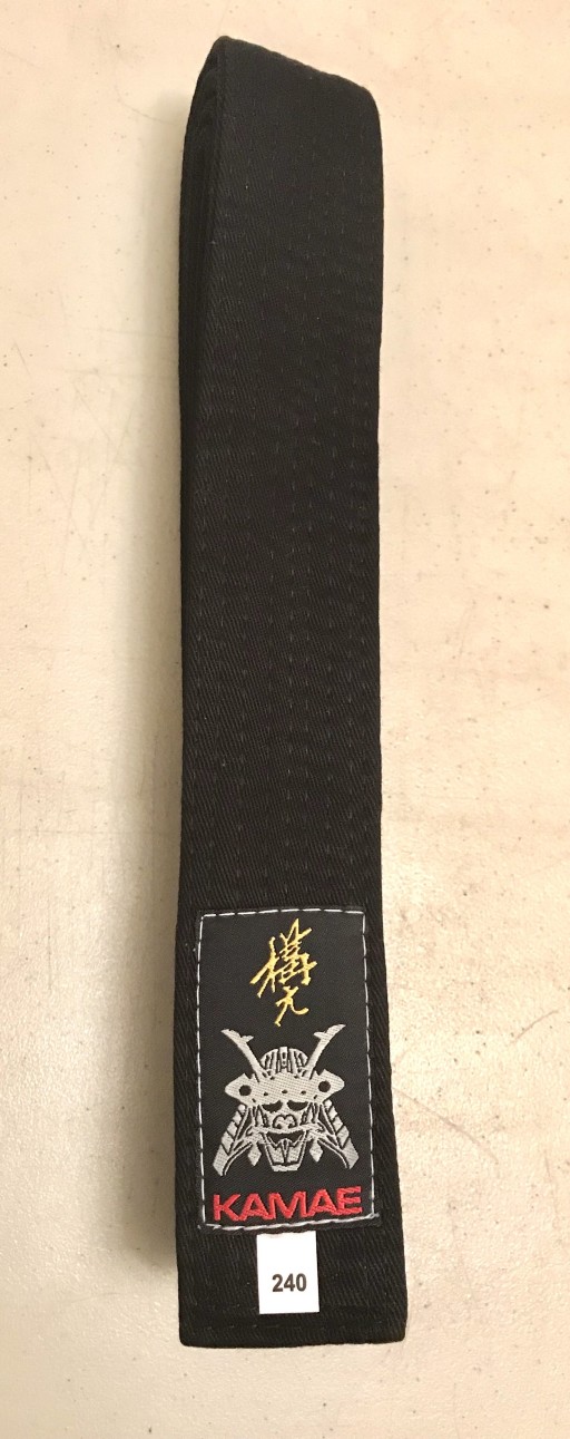 Kamae Cotton Black Belt